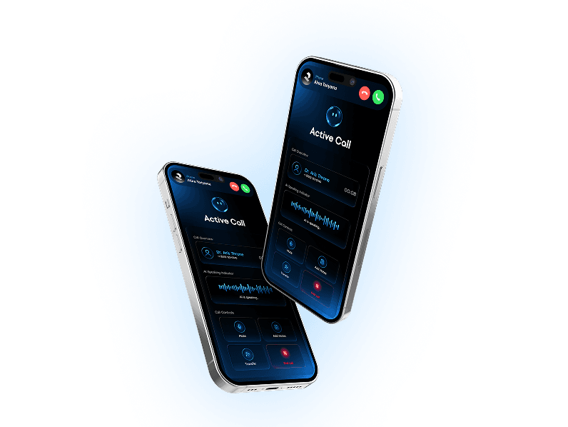 Twin AI Voice Agent Phones